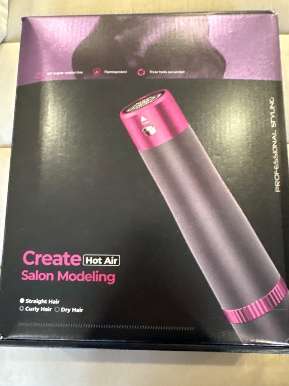Create Salon Modeling Hot Air Professional Styling Hair Dryer